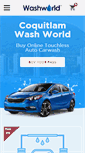 Mobile Screenshot of coquitlamwashworld.com